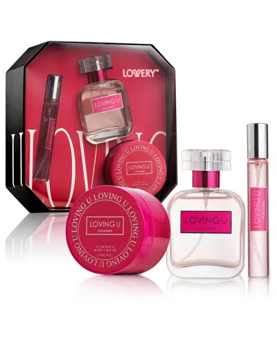 Lovery 3-pc. Loving U Beauty Pampering Body Care Gift Set In No Color