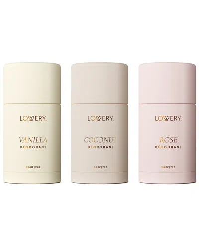 Lovery 3pc Aluminum Free In Multi