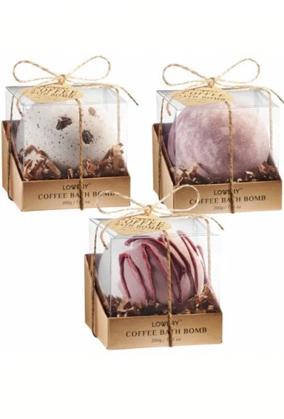 LOVERY LOVERY 3PC BATH BOMB GIFT SET