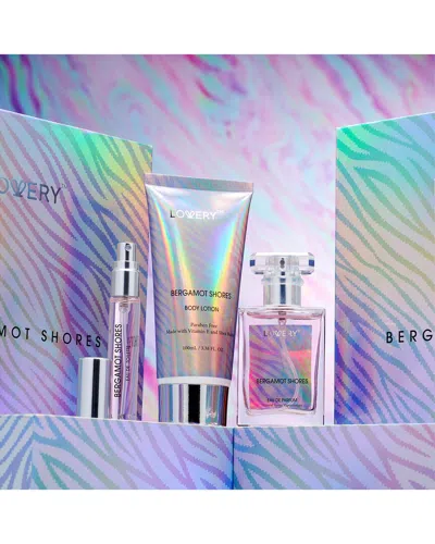 Lovery 3pc Bergamot Shores Eau De Parfum Gift Set With Body Lotion In Multi