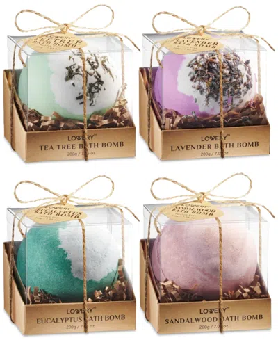 Lovery 4-pc. Deluxe Bath Bomb Set In No Color