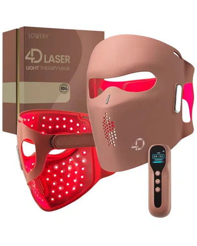 Lovery 4d Laser Light Therapy Face Mask In Brown