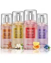 Lovery 4pc Assorted Holiday Body Mist Fragrance Gift Set In Multi