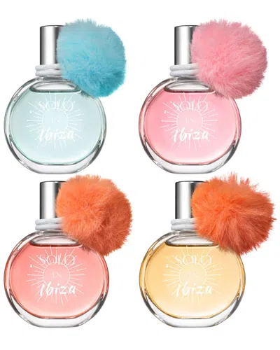 Lovery 4pc Solo En Ibiza Perfume Gift Set In Transparent