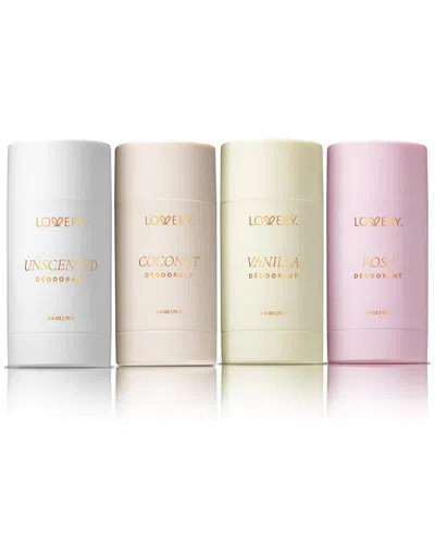 Lovery 4pc Vanilla In Multi