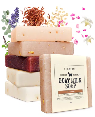 Lovery 5-pc. Goat Milk Soap Bars Set In No Color
