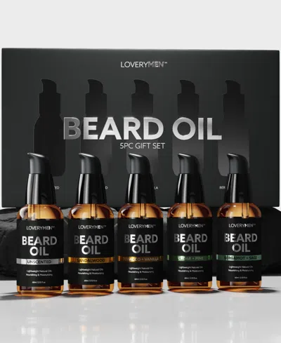 Lovery 5-pc. Men Beard Oil Beard Grooming Gift Set In No Color