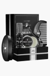 Lovery 5 Piece Beard Growth Kit With Growth Serum, Balm, Derma Roller, Comb, Brush