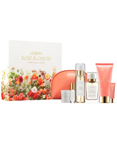 Lovery 7-pc. Rose Blossom Gift Set In Transparent