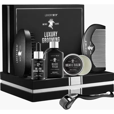 Lovery 8 Piece Sandalwood Mens Grooming Gift Set