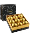 Lovery 9pc Handmade 24k Gold Bath Bomb Set In Gold