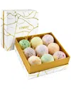 Lovery 9pc Luxury Marble Bath Bomb Set In Multi