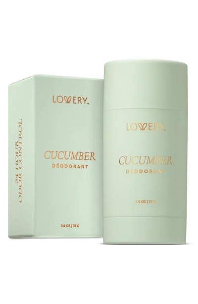 Lovery Aluminum Free Deodorant Stick In Cucumber