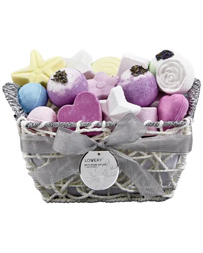Lovery Bath Bombs Gift Set - 17 Large Bath Fizzies With Shea And Coco Butter In Multi