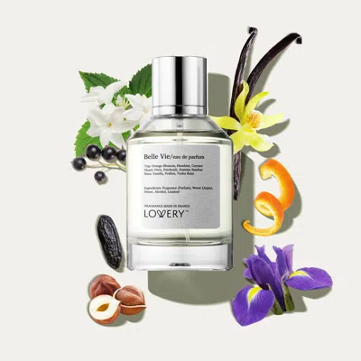 Lovery Belle Vie Eau De Parfum, Made In France 3.4 oz In Transparent