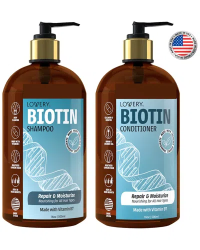 Lovery Biotin Shampoo And Conditioner Gift Set In Multi