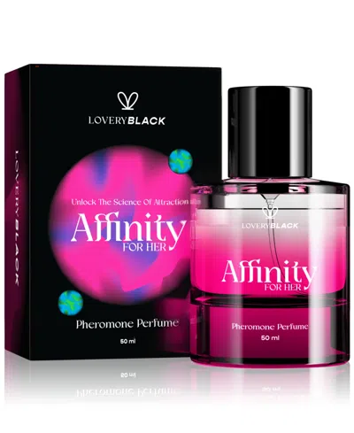 Lovery Black Affinity For Her Pheromone Perfume, 1.7 Oz. In No Color