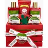 Lovery Cherry Twinkle Bell Home Spa Set In Red/green