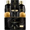 Lovery Deluxe Noir Bath And Body Kit With 24k Gold Bath Bombs In Multi