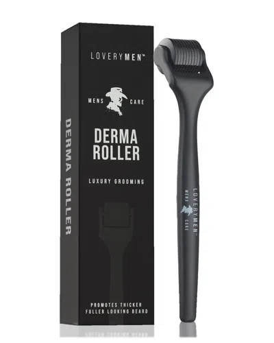 Lovery Derma Roller – 540 Titanium-coated Microneedles In Black