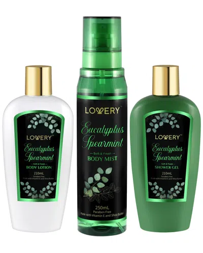 LOVERY LOVERY EUCALYPTUS BATH AND BODY CARE SET