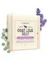 Lovery Eucalyptus Lavender Scented Handmade Goat Milk Soap Bar