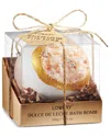 Lovery Extra Large Handmade Dulce De Leche Bath Bomb In Gold