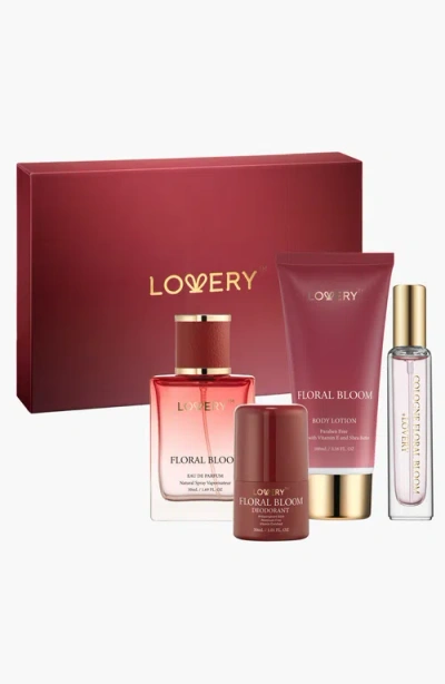 Lovery Floral Bloom Perfume And Bath Body Care Gift Set