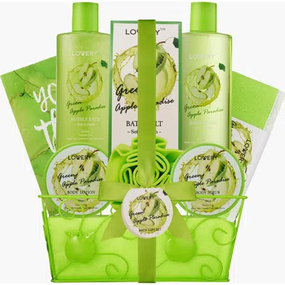 Lovery Green Apple Paradise Teacher's Appreciation Aromatherapy Basket
