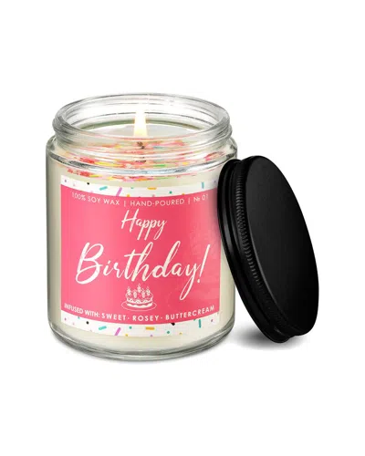 Lovery Happy Birthday Scented Soy Candle Gift Set In Multi