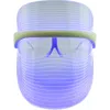 Lovery Led Light Therapy Face Shield Cordless, Rechargeable, 3 Color Light Treatment For Acne, Redne In Multi