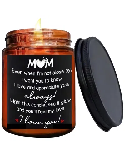 Lovery Love You Mom Lavender Scented Soy Wax Candle In Brown