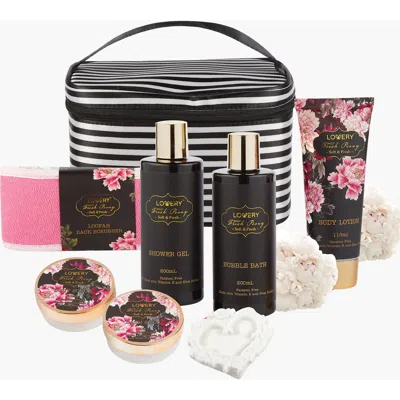 Lovery Luxury 8pc Home Spa Gift Basket