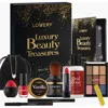 Lovery Luxury Beauty 12-piece Makeup & Skincare Advent Calendar In Black/gold
