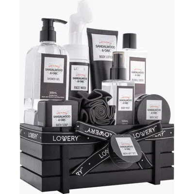 Lovery Luxury Spa Kit In Sandalwood & Oak