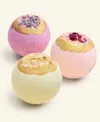 Lovery Macy's Flower Show 3-pc. Bath Fizz Set, Exclusively At Macy's In Multicolor