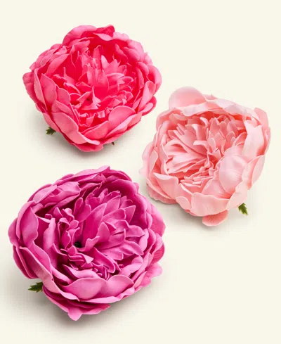 Lovery Macy's Flower Show 3-pc. Floral Peony Petal Soap Set, Exclusively At Macy's In Multicolor