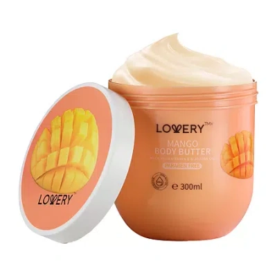 Lovery Mango Whipped Body Butter - 12oz ($21 Value) In Orange