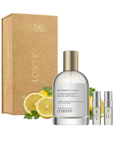 Lovery Men's 3.58oz Plus Bleu Royale Edp 3pc Set