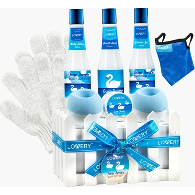 Lovery Ocean Breeze 10-piece Bath Set