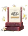 Lovery Pack Of 3 Moroccan Vanilla Handmade Goat Milk Soap Bars