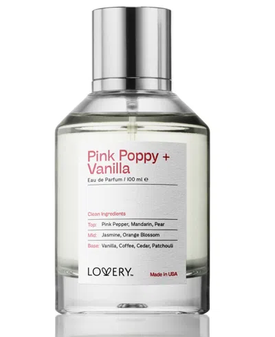 Lovery Pink Poppy + Vanilla Eau De Parfum Spray, 3.4 Oz. In No Color