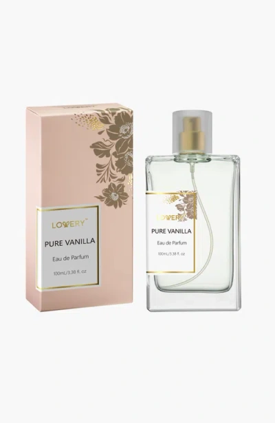 Lovery Pure Vanilla Eau De Parfum Fragrance In Light Pink/gold