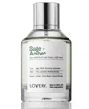 Lovery Sage + Amber Eau De Parfum, 3.4 Oz. In No Color