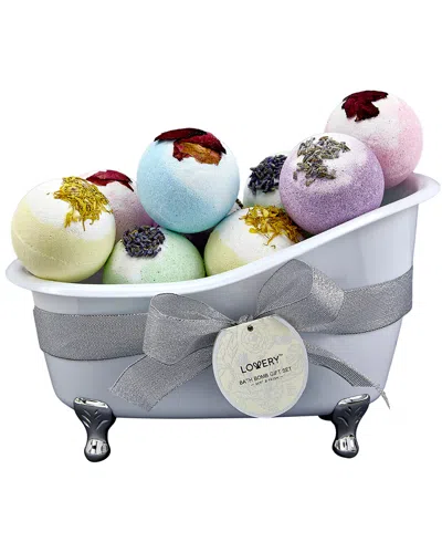 Lovery Shea & Cocoa Butter Bath Bombs Gift Set In Multi