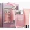 Lovery Shine Angel Perfume And Lotion Gift Set In Light Pink/silver