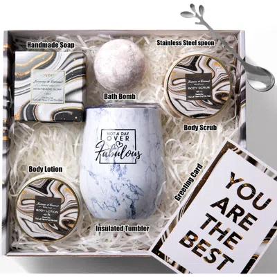 Lovery Spa Gift Box With Wine Tumbler