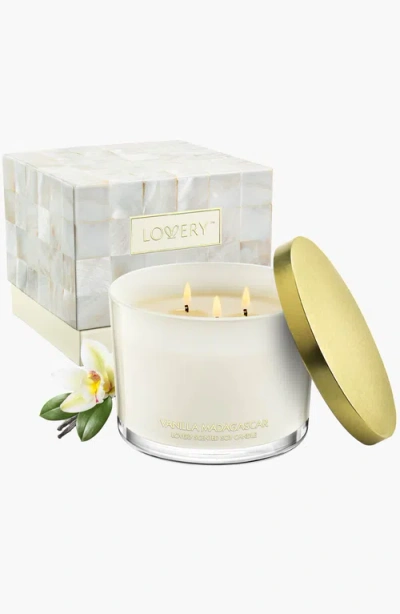 Lovery Special Edition Vanilla Madagascar Soy Candle Gift Set