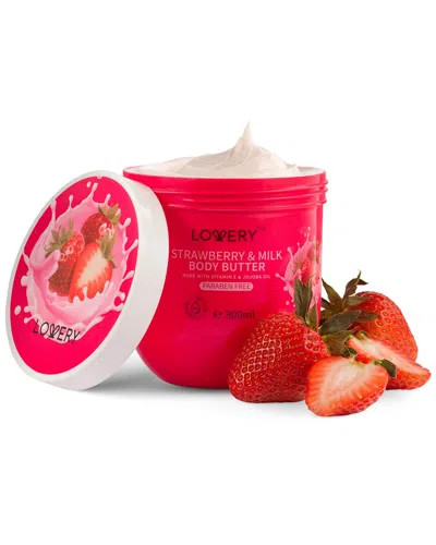 Lovery Strawberry Milk Body Butter In Transparent