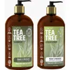 Lovery Tea Tree Shampoo And Conditioner Gift Set In Amber/green